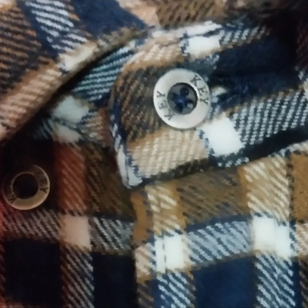 Stranger Things Hellfire Club Plaid Bottom Down Shirt(Unisex) - Picture 6 of 8